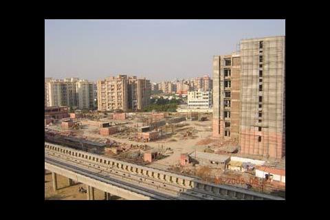India's main cities are a hive of construction activity